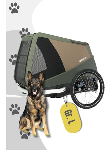 Croozer CROOZER Dog Mikke Fahrradanhänger - Farbe: Moss Green