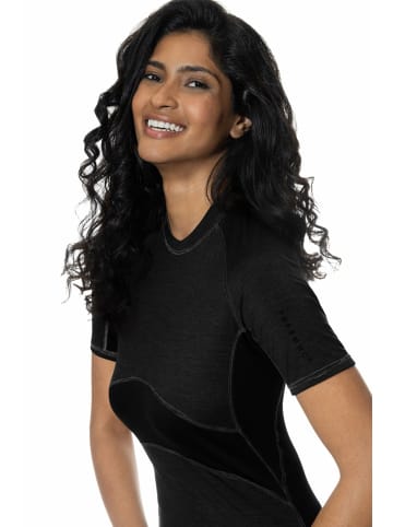 Mey Rundhals T-Shirt für Damen in schwarz