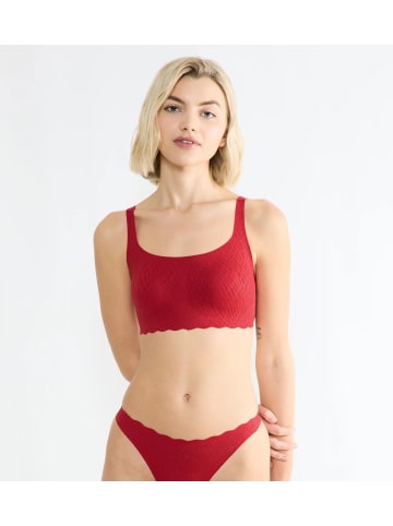 Sloggi ZERO Feel Bliss Festive Top in Shanghai Red