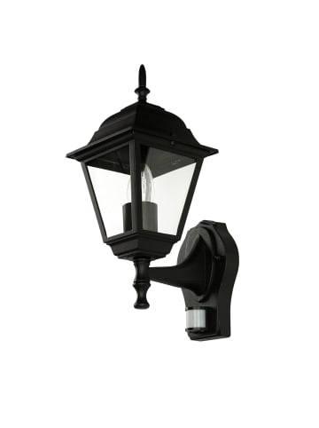 Licht-Erlebnisse Außen Wandlampe in Schwarz