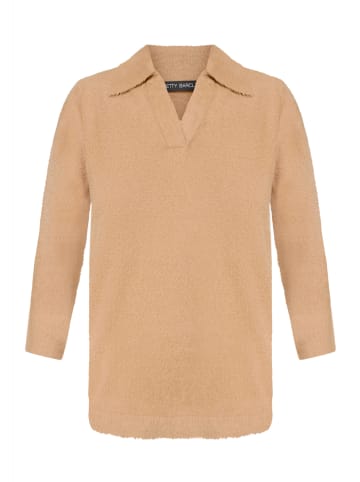 Betty Barclay Strickpullover mit 3/4 Arm in Beige