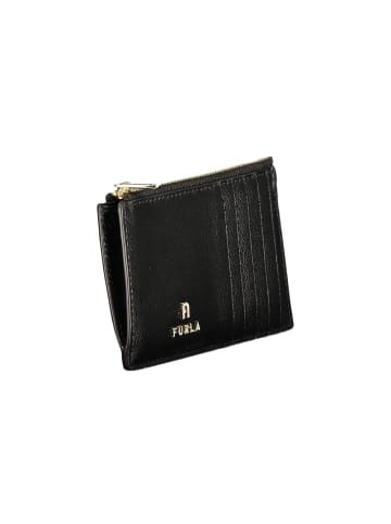 Furla Schwarz Leder Damen Geldbörse