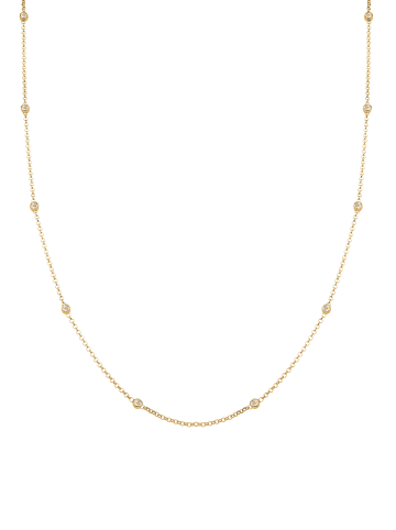 Elli Halskette 925 Sterling Silber in Gold