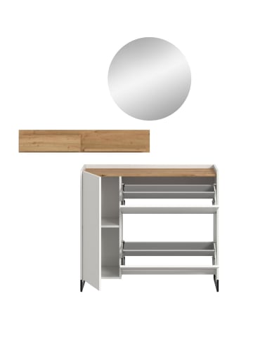 ebuy24 Weiß 197 x 32 cm