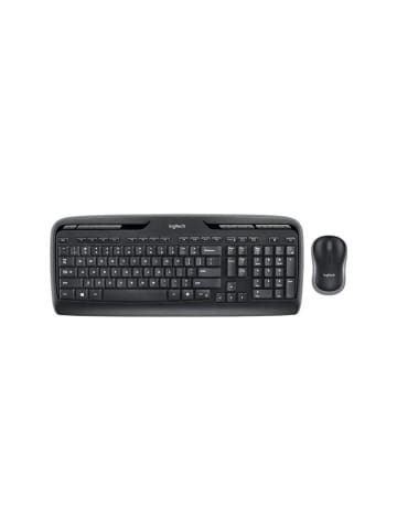Logitech Tastatur-und-Maus-Set - Logitech Wireless Combo MK330 in Schwarz