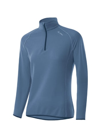 Löffler Shirts Midlayer Techfleece in Blau