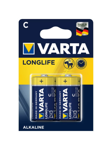 Varta Batterie Longlife C in Schwarz