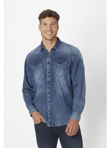 Paddock's Jeanshemd in dark stone