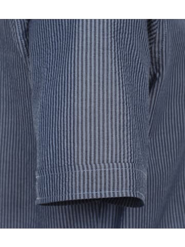 CASAMODA Kurzarm Business Hemd für Herren in blau