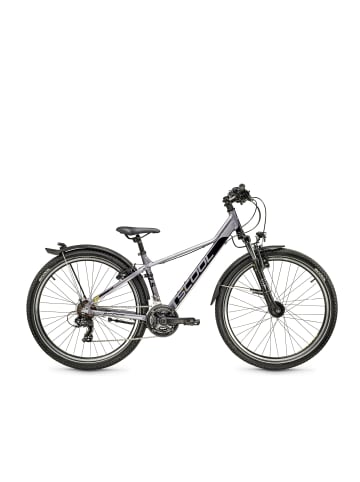 S'COOL Kinderfahrrad -  troX evo 27,5 Zoll 21-Gang - 45cm Rahmenhöhe / Grey/Black