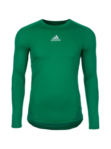 adidas Performance Trainingsshirt AlphaSkin in grün