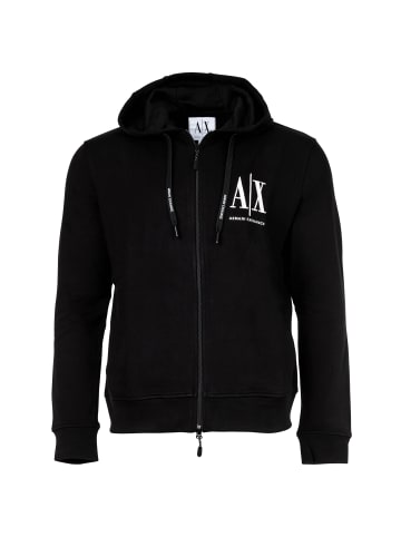 Armani Exchange Sweatjacke in Schwarz