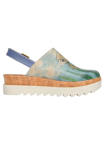 Dogo Akita Sandalen - Caretta in Blau