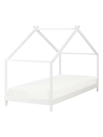 Beliani Kinderbett ORLU in Weiß - (W) 94 x (H) 146 x (L) 207 cm