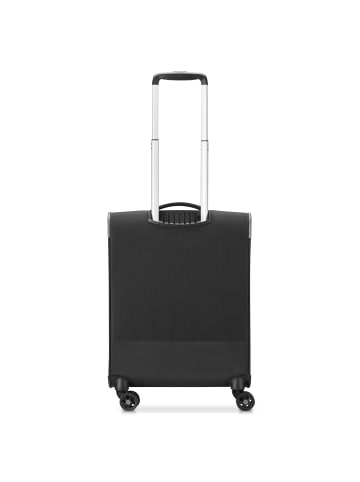 Roncato Lite Soft Neon 4 Rollen Kabinentrolley 55 cm in rauchgrau