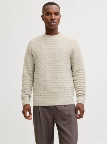 Jack & Jones Strickpullover in Silver Lining