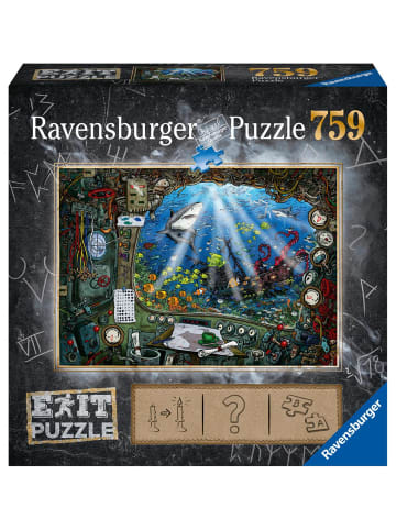 Ravensburger Exit 4 Im U-Boot - Puzzle 759 Teile | Puzzle meets Mystery