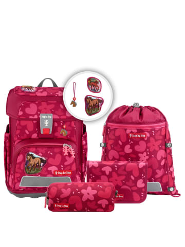 Step by Step Cloud - Schulranzen Set 5tlg. (Police Truck Charly) in Wild Horse Nora