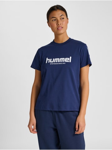 Hummel T-Shirt Hmllegacy Damen in DRESS BLUES