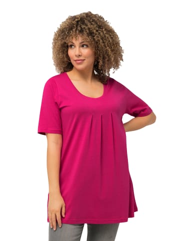 Ulla Popken Shirt in fuchsia pink