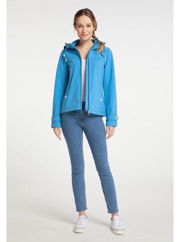 DreiMaster Maritim Softshelljacke in Retroblau