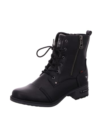 Mustang Schnürboot Warmfutter in schwarz