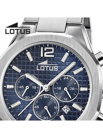 Lotus Chronograph-Armbanduhr Lotus Classic silber groß (ca. 41,8mm)