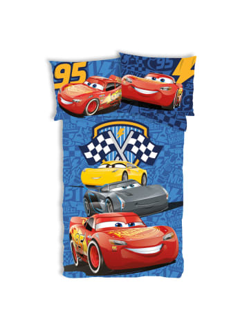 Disney Cars Track Stars Kinder-Bettwäsche-Set 100×135cm, 40×60cm