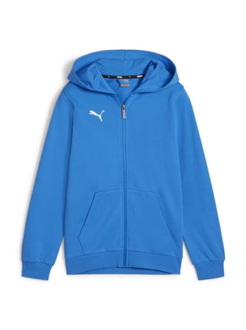 Puma Sweatshirt teamGOAL Casuals Hooded Jacket Jr  in blau