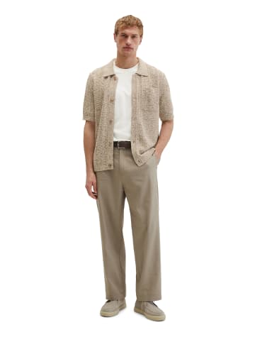 Marc O'Polo Kurzarm-Strickjacke regular in Chalky Sand