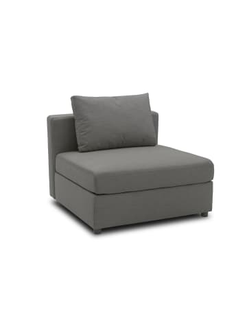 58 aufm Kessel GARTENLOUNGE Sessel Bozhana 92x67x96 mit Outdoorbezug in anthrazit