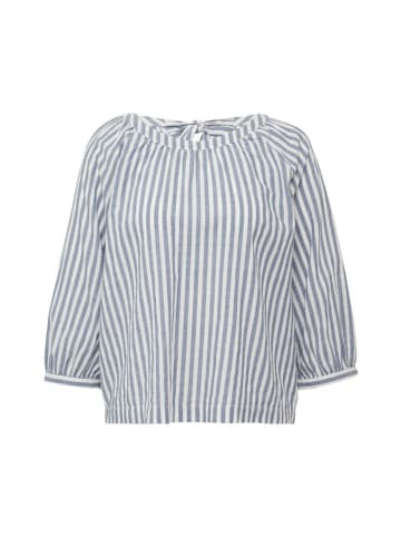 S.OLIVER RED LABEL Langarmbluse in Blau