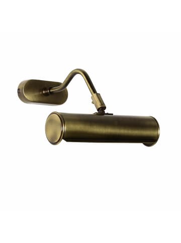 Licht-Erlebnisse Wandlampe (B)20 x (H)12 cm in Bronze hell glänzend