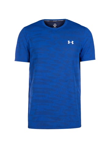 Under Armour Trainingsshirt Seamless Novelty in blau / weiß