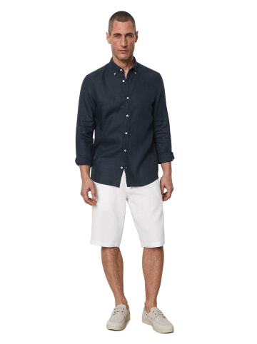 Marc O'Polo Button-Down-Hemd shaped in dark navy