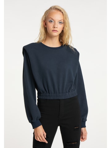 myMo ROCKS Damen Sweatshirt in Dunkelblau