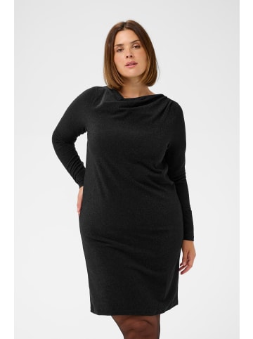 KAFFE curve Kleid KCriana Regular fit in Black Metallic Glitter