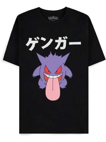 Pokémon T-Shirt "Pokémon - Gengar Japan Men's Short Sleeved T-shirt" in Schwarz