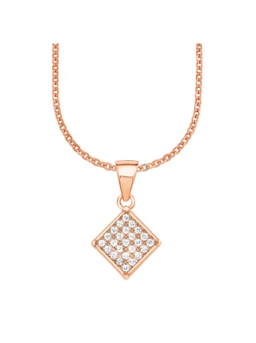 Amor Kette mit Anhänger Silber 925, rosévergoldet in Roségold