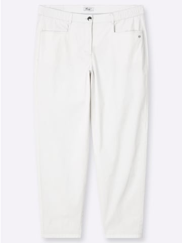 sheego Hose lang in ecru