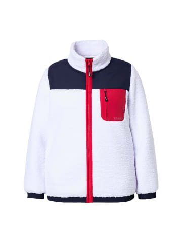 Ulla Popken Sweatjacke in schneeweiß