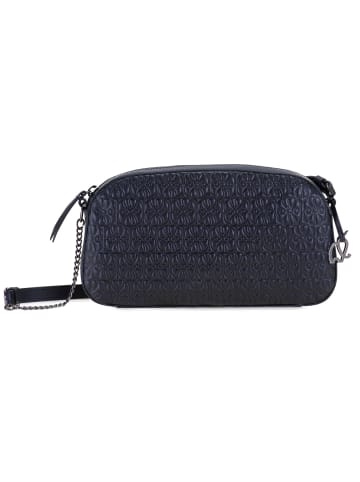 MYWALIT Umhängetasche Leder 25 cm in black