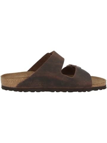 Birkenstock Sandale Arizona Fettleder normal in braun