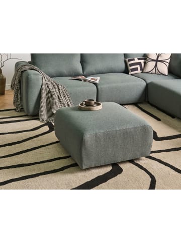 Beliani Ottomane KIVVIK in Grün - (W) 82 x (H) 41 x (L) 80 cm