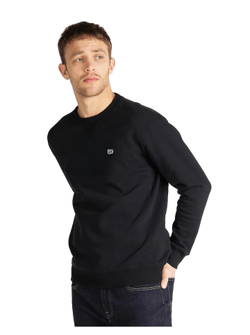 Lee Sweatshirt PLAIN CREW in Schwarz