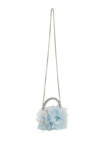myMo at night Women Handbag in Light Blue White