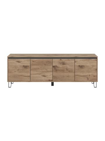 ebuy24 TV Tisch Balton Eiche 184 x 40 cm
