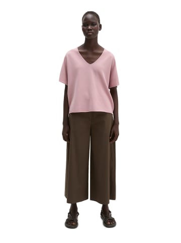 Marc O'Polo Kurzarm-Pullover loose in Mild Rose