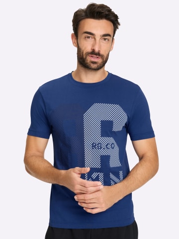 WITT WEIDEN Freizeitshirt in royalblau-bedruckt