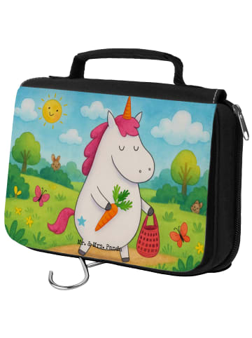 Mr. & Mrs. Panda Toilettentasche Einhorn Vegan Design ohne Spruch in Weiß